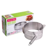 Kamille reguliuojamo dydžio pyrago forma 15x22 cm su peiliu KM-7788